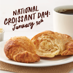 National Croissant Day Social Post
